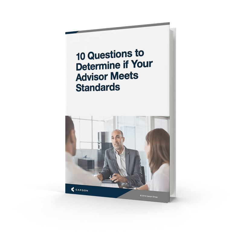10 Questions to Determine if Your Advisor Meets Standards